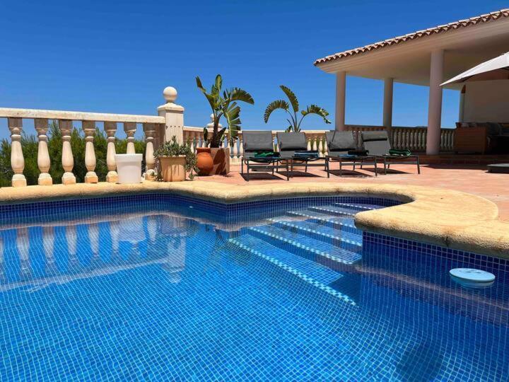 Denia Dream Seaview Golf, Tennis & Beach Villa Muntanya la Sella Exterior photo