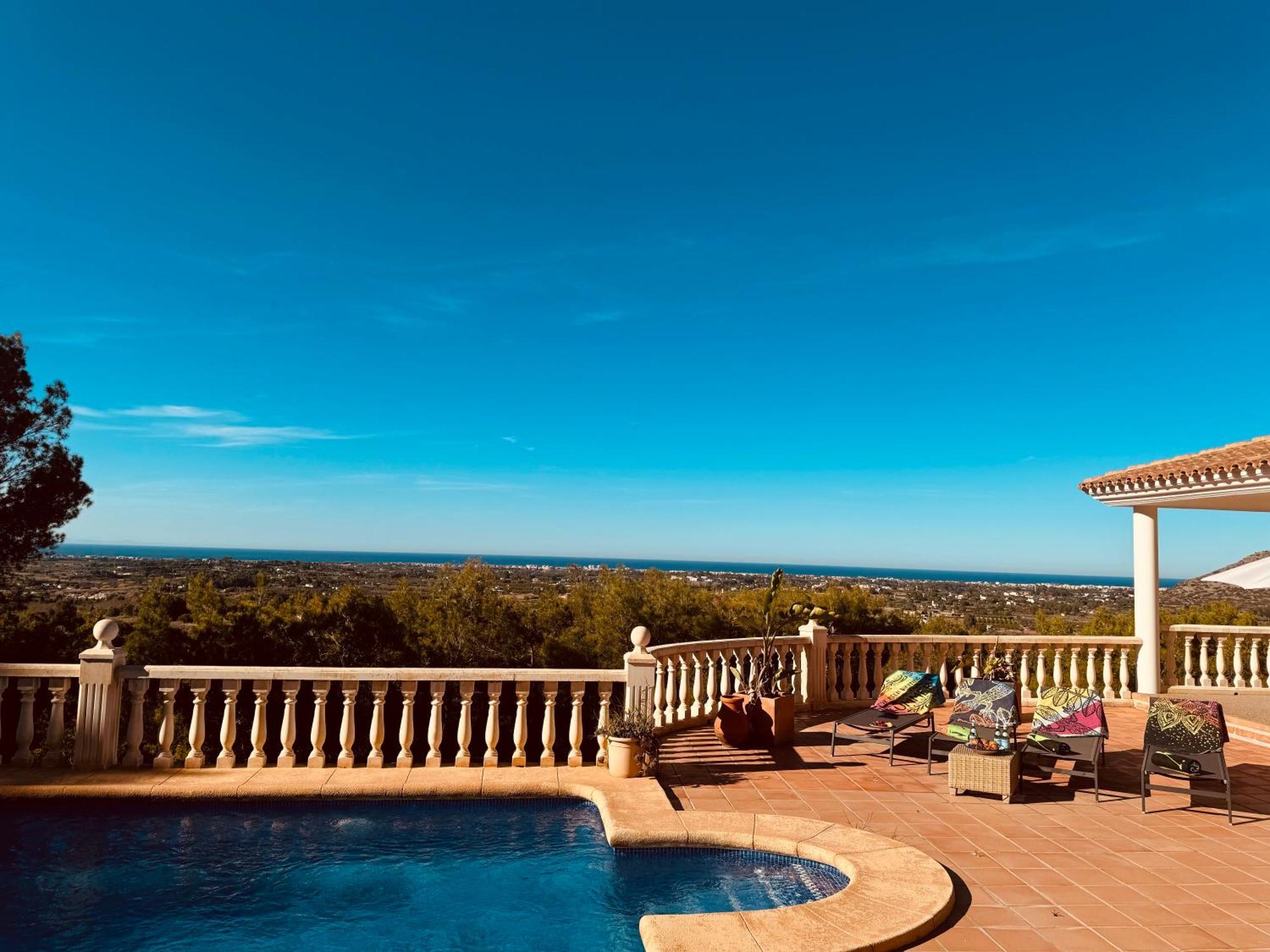 Denia Dream Seaview Golf, Tennis & Beach Villa Muntanya la Sella Exterior photo